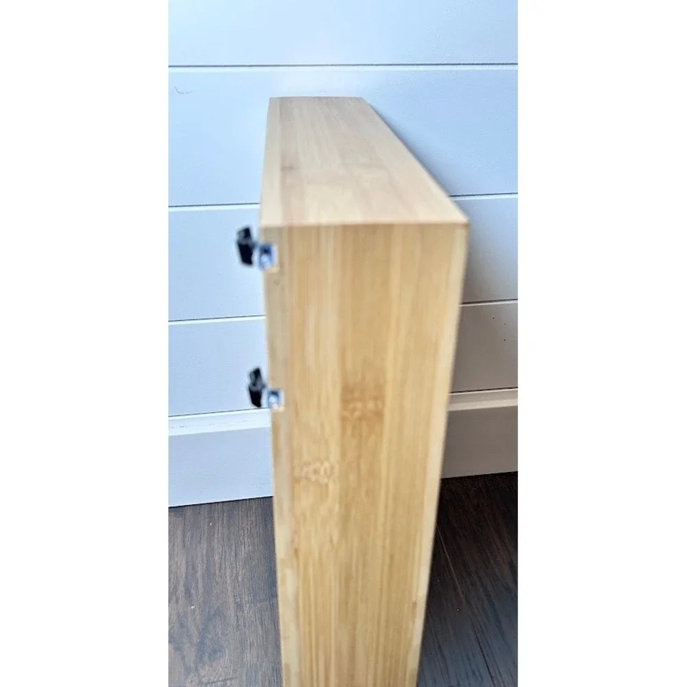 Bamboo Kitchen Wrap Organizer Foil Plastic Sandwich Quart‎ Gallon Storage